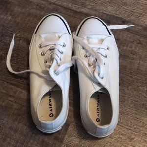 White air walk shoes